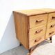 Commode en rotin vers 1960
