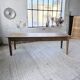 Table de ferme en chêne XL 1950 235cm