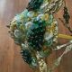 Lustre corbeille grappes de raisin Murano