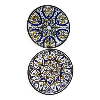 Assiettes en terre cuite