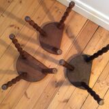 3 tripod stools