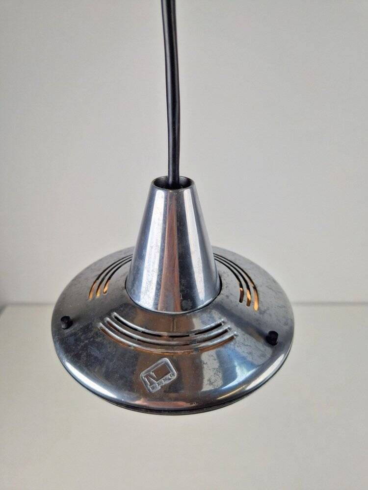 Postmodern Ursa Minor Pendant Lamp in Aluminum by Vico Magistretti for Nemo, Italy, 1990s