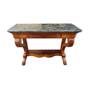 console en merisier époque
