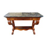 Cherry wood console from the 1830s