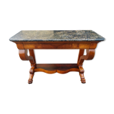 Cherry wood console table, circa 1830