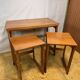 Retro vintage mid-century teak coffee table, 1960s. Tristor Danish Design