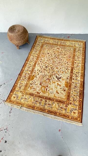 VINTAGE Wool Tree of Life RUG