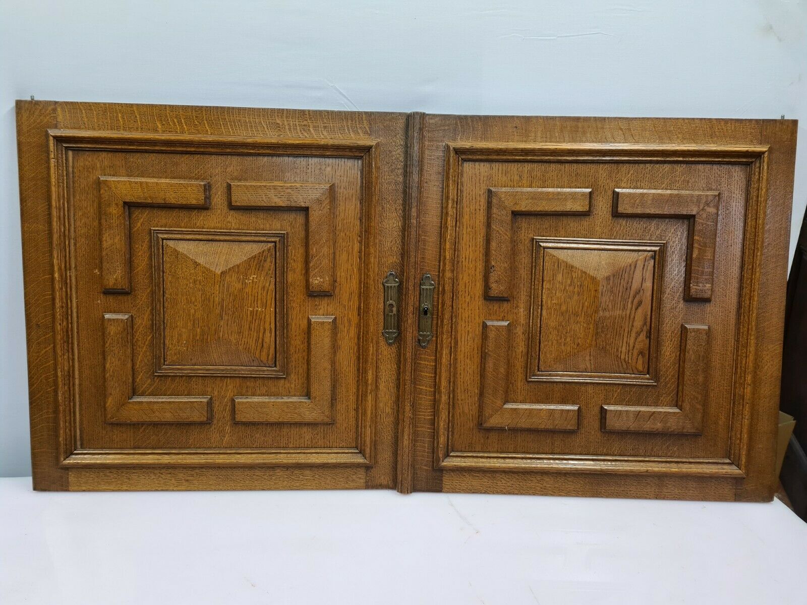 Oak doors (pair)