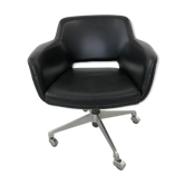 Leather Office Chair, 1960s