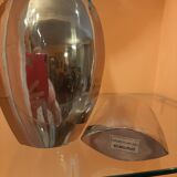 Vintage metal vases