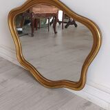 Gilded wood mirror