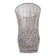 Vintage crystal vase with diamond cut points.