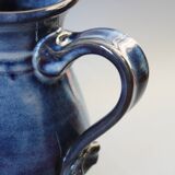Blue pitcher