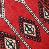 Tapis Vintage Lahore Pakistanais, Années 1960, Élégance Authentique