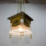Art nouveau chandelier, circa 1905