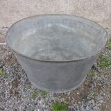 Old zinc basin