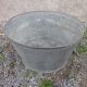 Old zinc basin