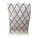 Tapis tribal marocain Beni Ourain - Poil long - Laine naturelle - 180 x 120 cm