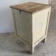 Tabouret ancien bois blanc hasselberger