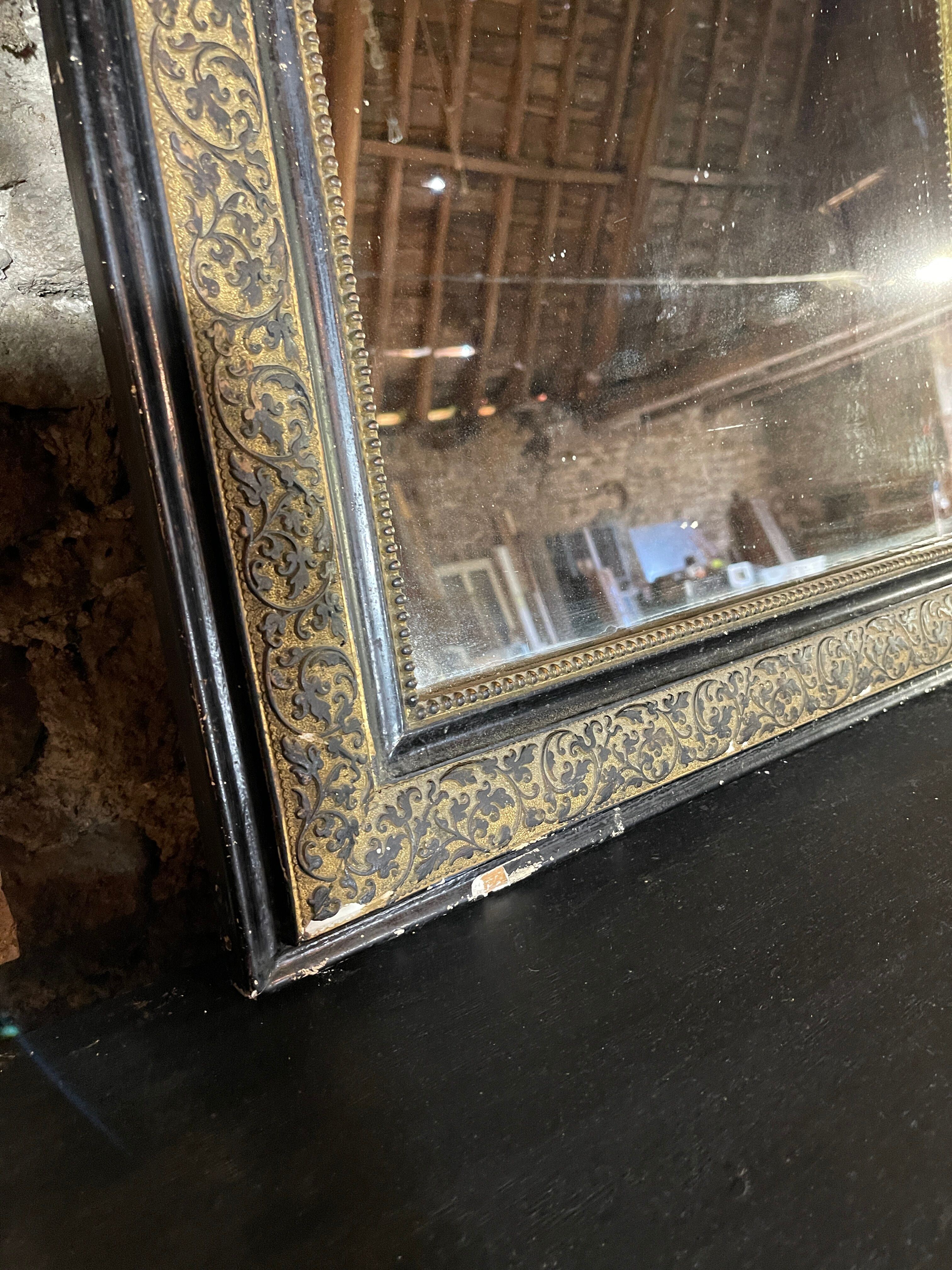 Old mirror Louis Philippe