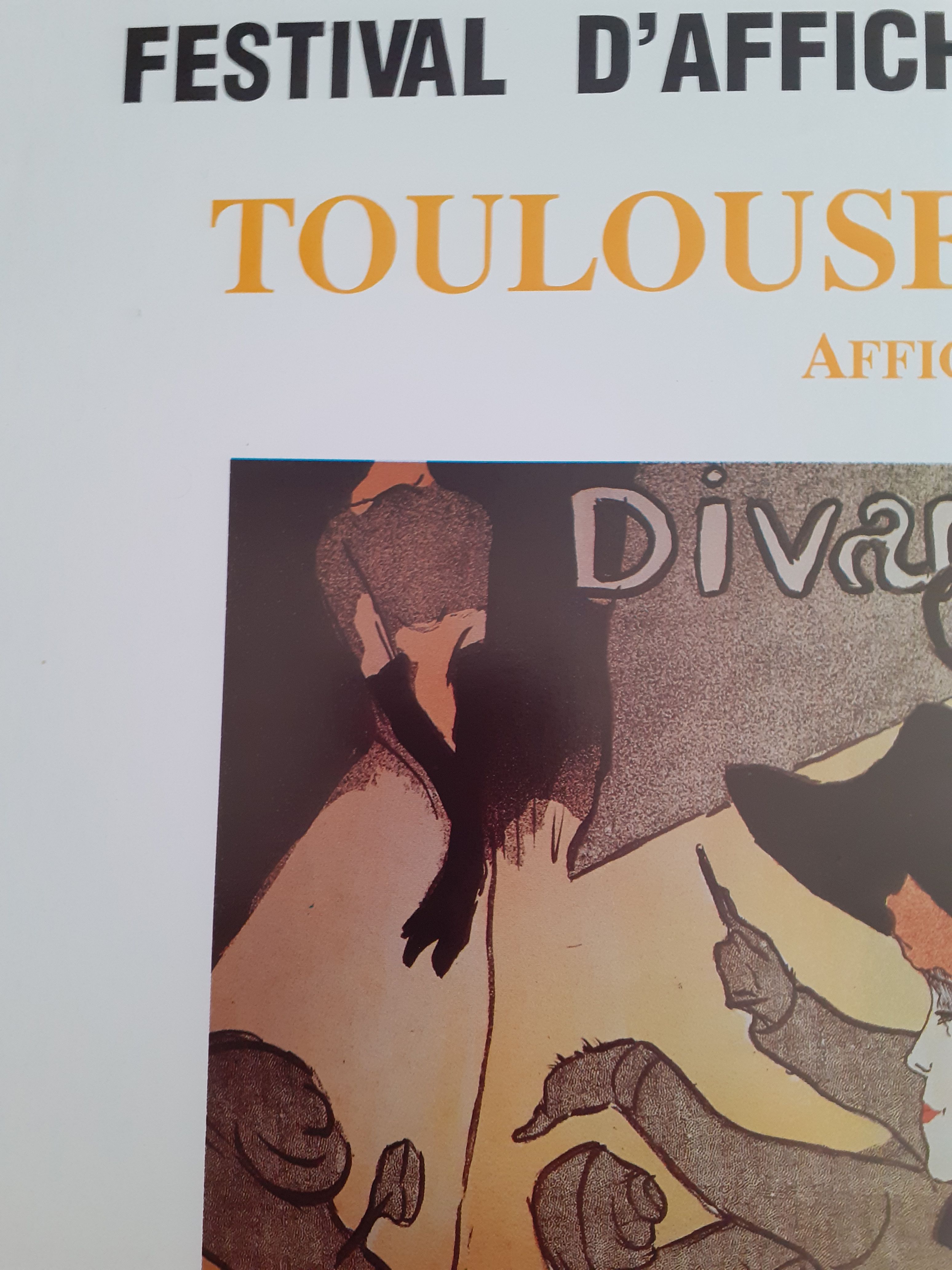 Poster festival posters of Chaumont Toulouse Lautrec