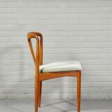 Ensemble de 8 chaises à manger en teck 'Juliane' par Johannes Andersen