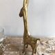Figurine âne en laiton