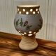 Terracotta lamp "scandinavian design 1960."