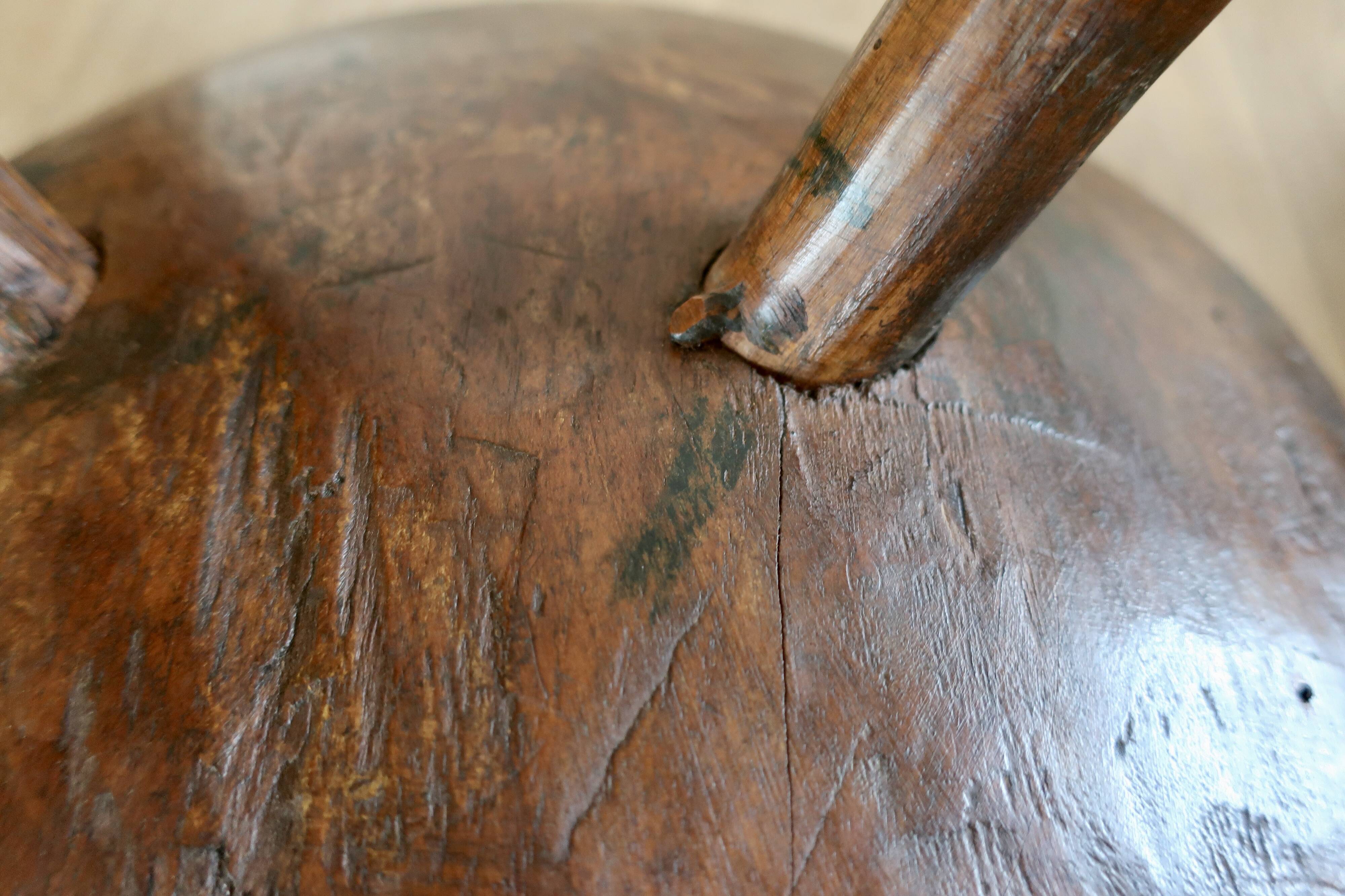2 Tabourets Tripodes de Berger, de Vacher, Début du XXème siècle