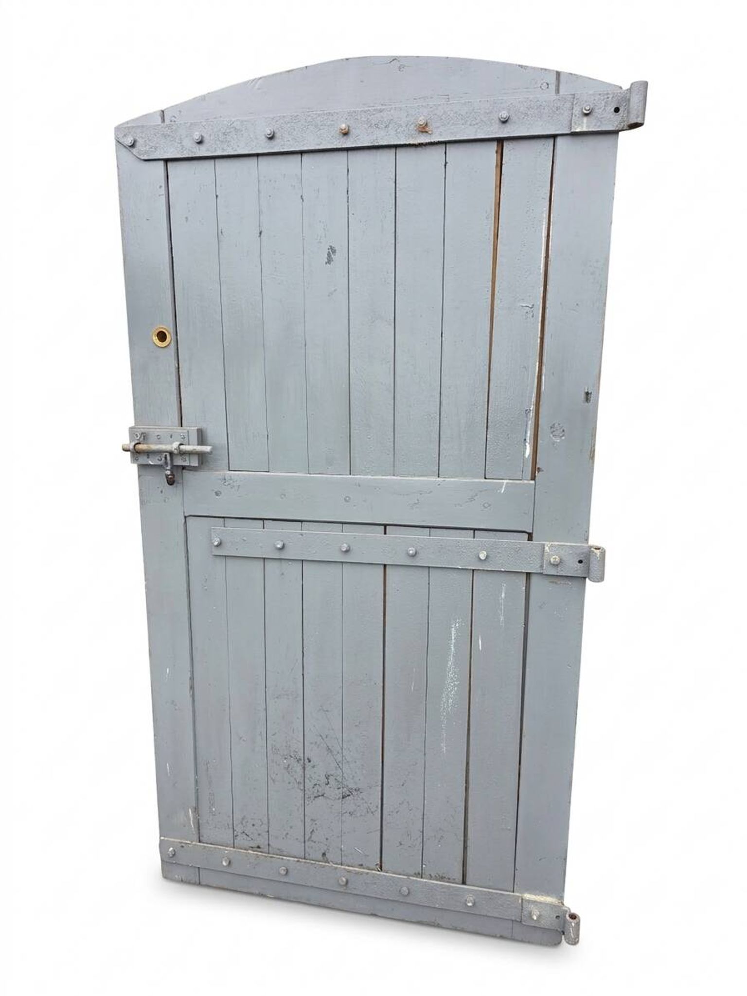 Solid oak door from the 19th century.