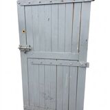 Solid oak door from the 19th century.