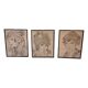 3 French Drawings Of Children, Mid 20th Century
