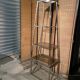 Etagere eclairante pyramide années 70