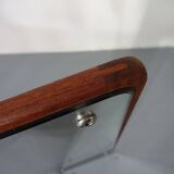 Small Danish Teak Mirror from Jansen Spejle, 1960s