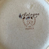 Saint Amand enameled stoneware coffee maker, Sologne decor