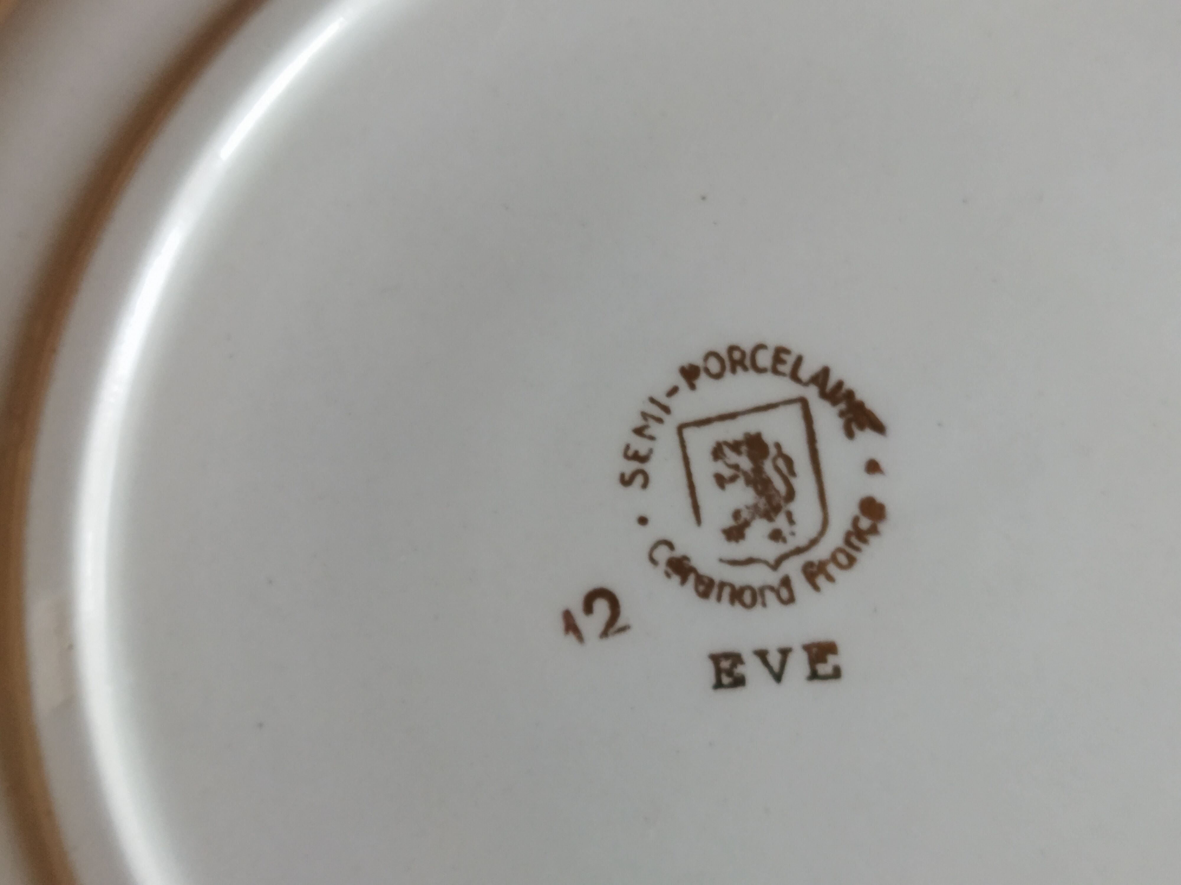 14 flat plates Céranord Eve