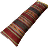 Vintage turkish kilim cushion cover , 120 x 40 cm