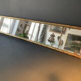 Nineteenth mirror with mercury