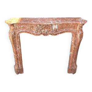 Cheminée de style Louis - marbre