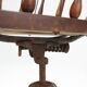 English style swivel-base “captain” desk chair, ca. 1850