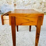 Vintage Scandinavian teak bedside table circa 1960's