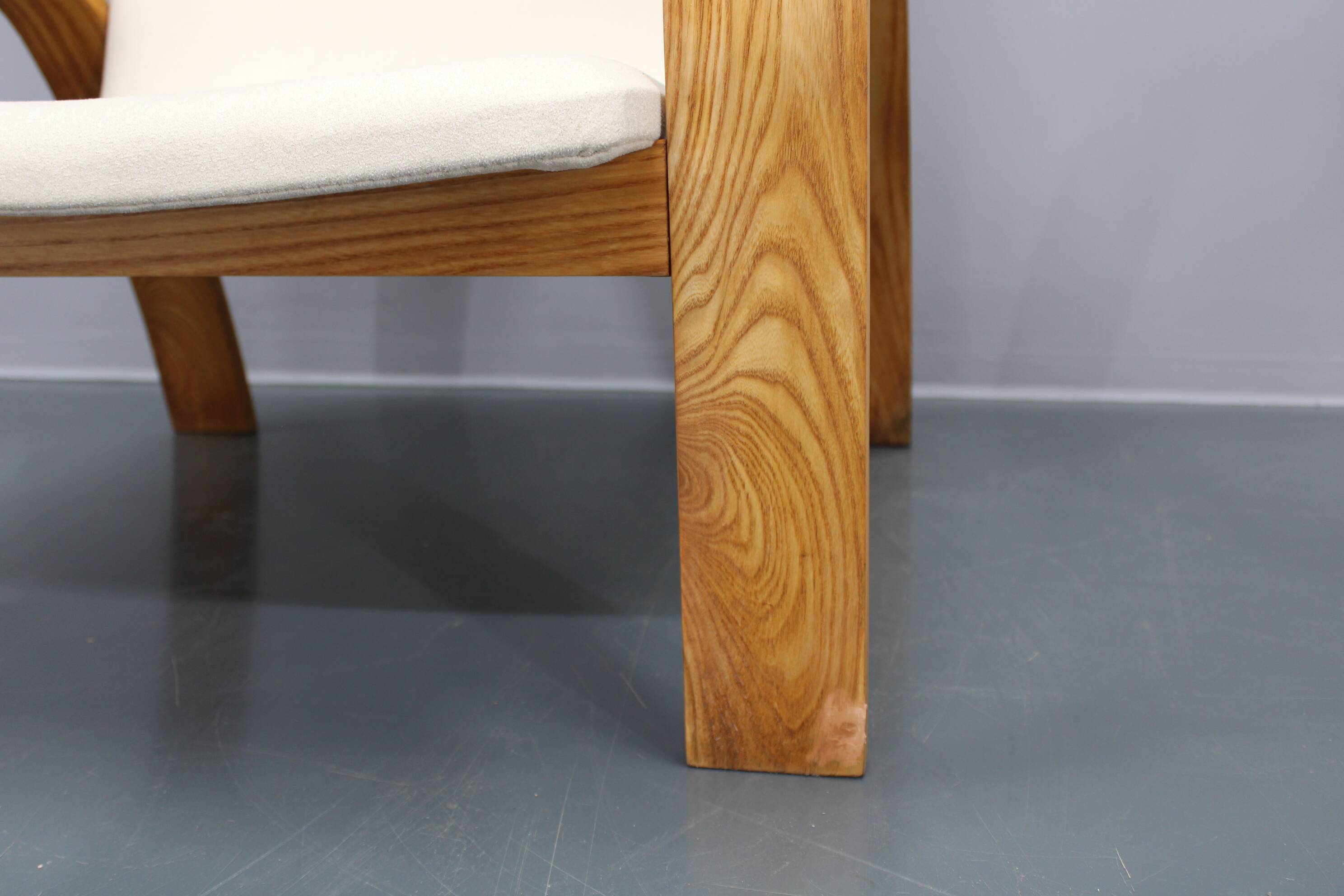 1970s Pair of Rare Restored Armchairs in the Style of Marco Zanuso, Czechoslovakia