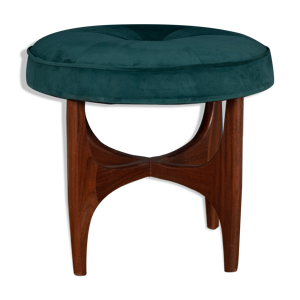 Tabouret restauré en teck rétro des années 1960 G Plan Fresco par Viktor Wilkins