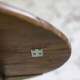 Louis Philippe turned wood drop-leaf table