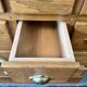 16 drawer counter in solid oak