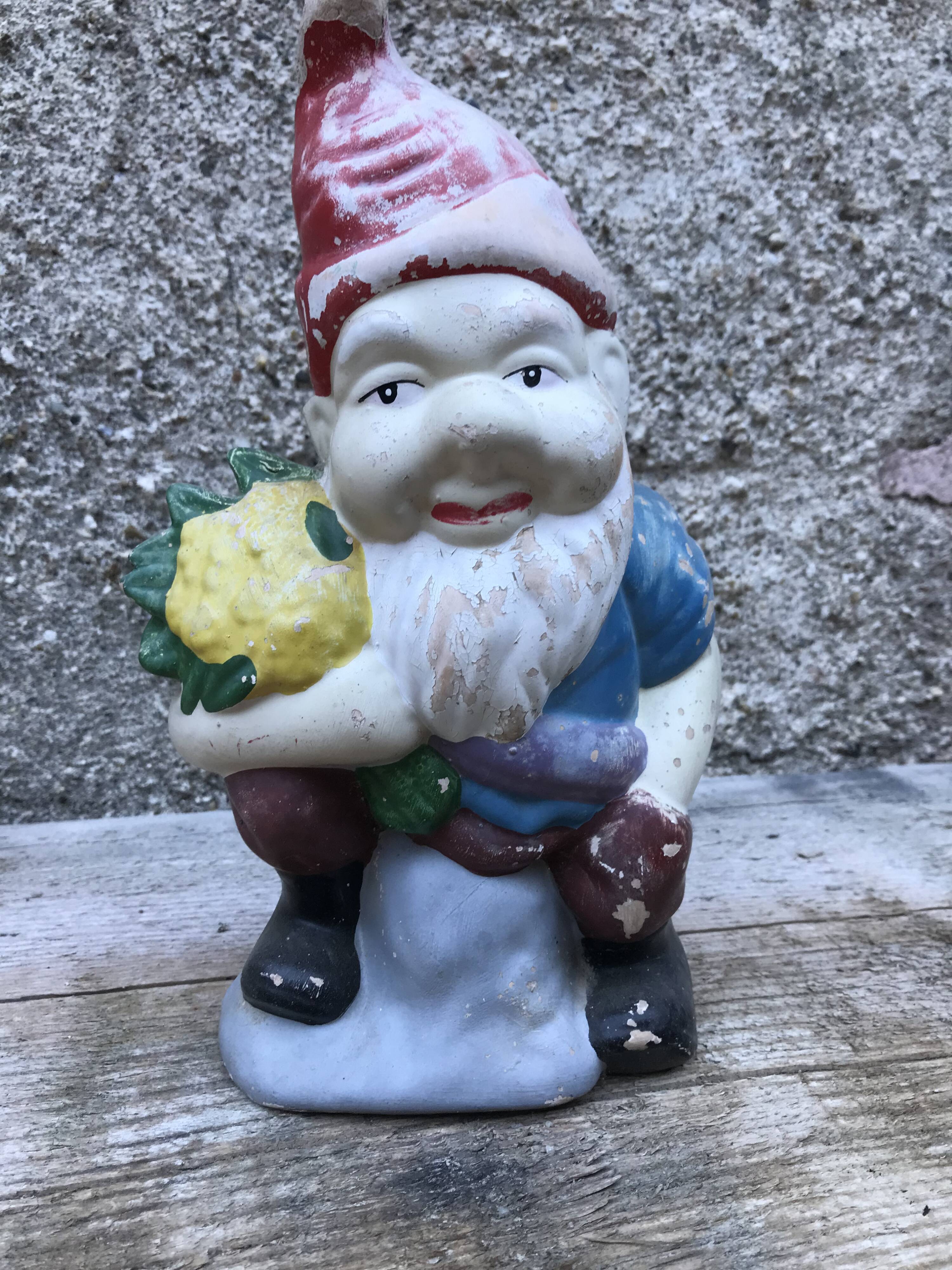 Vintage garden gnome
