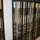Wrought iron console from art deco period