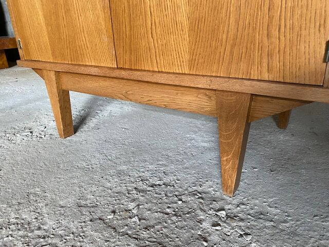 Scandinavian office secretary in vintage teak 50s