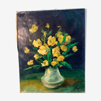 Peinture bouquet de Yetty Leytens