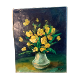 Bouquet painting by Yetty Leytens
